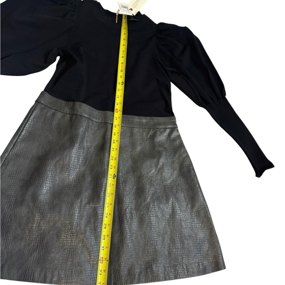 Ted Baker puff sleeve mini dress.  Long sleeve.  ted baker size 4. Us Size 10-12 - Picture 6 of 15